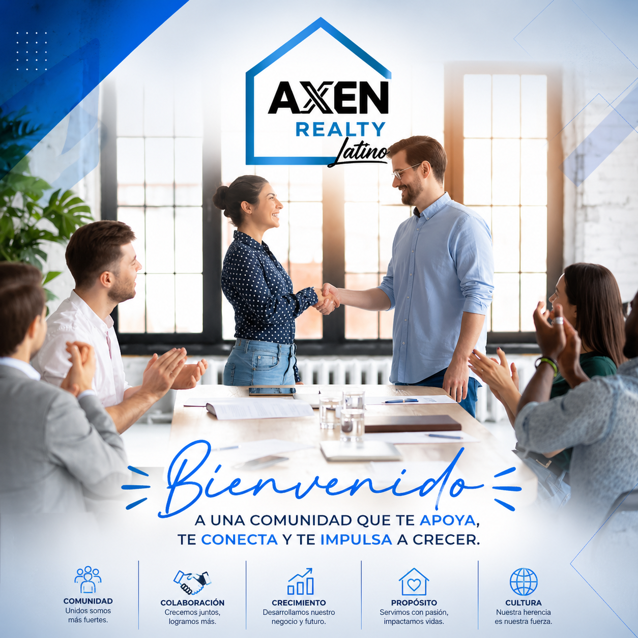 Paquete de Bienvenida a AXEN Realty Latino